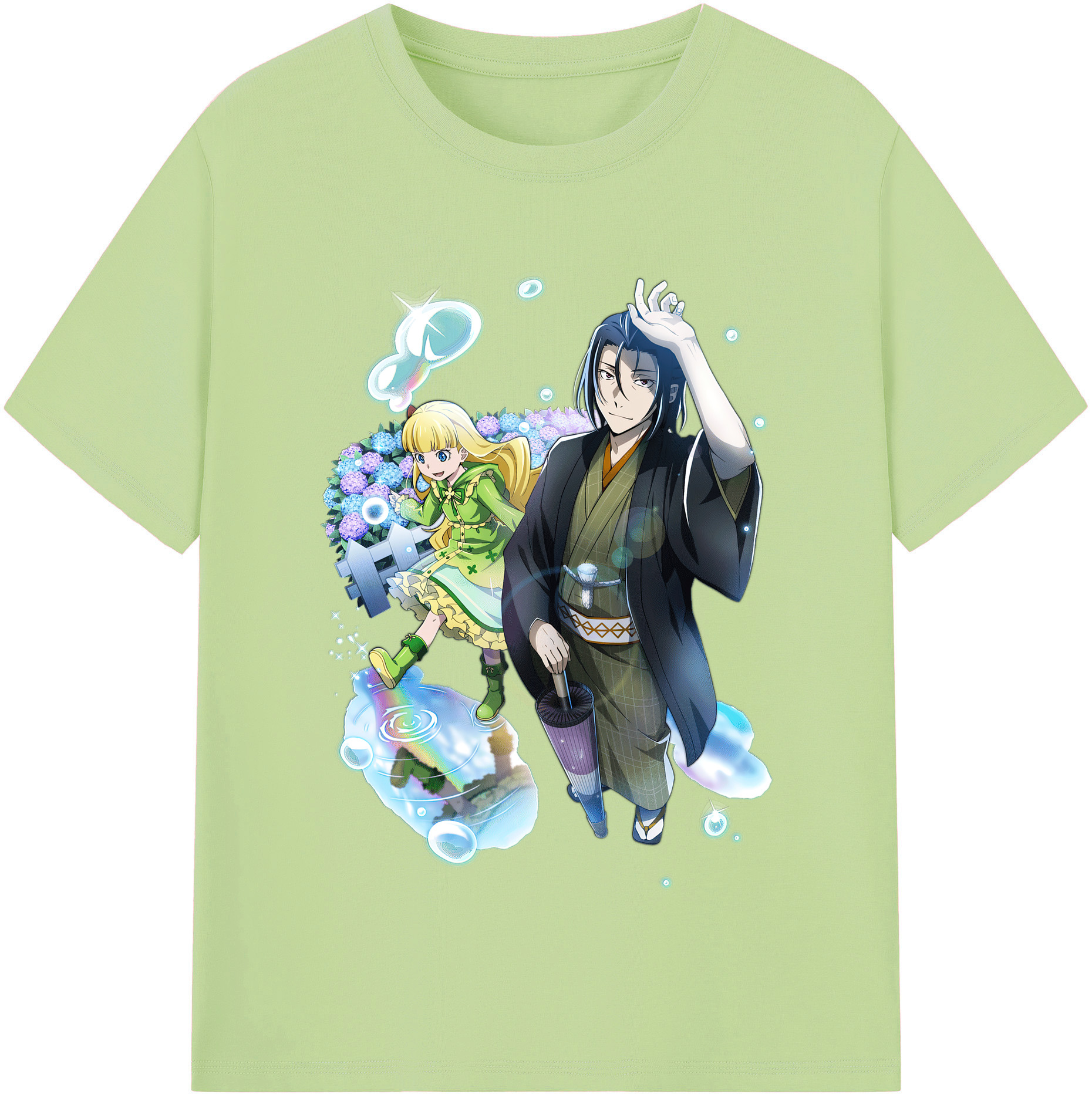 （画像用） 文豪ストレイドッグス Bungo Stray Dogs 綿100％半袖Tシャツ（フロントプリント）